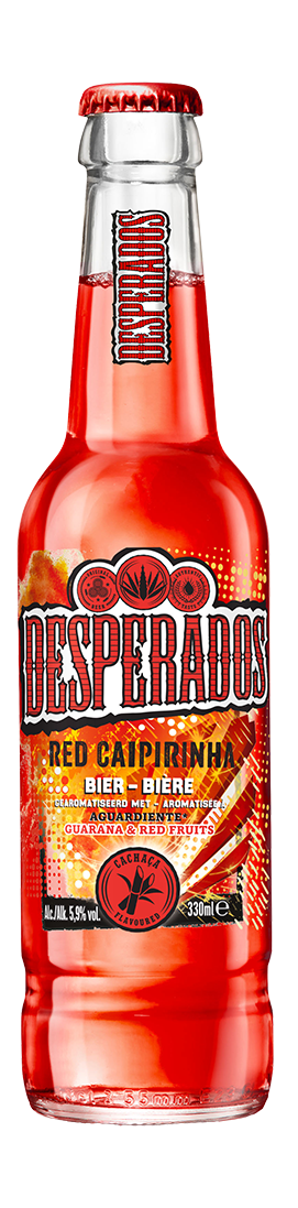 Desperados Red Caipirinha Bottle