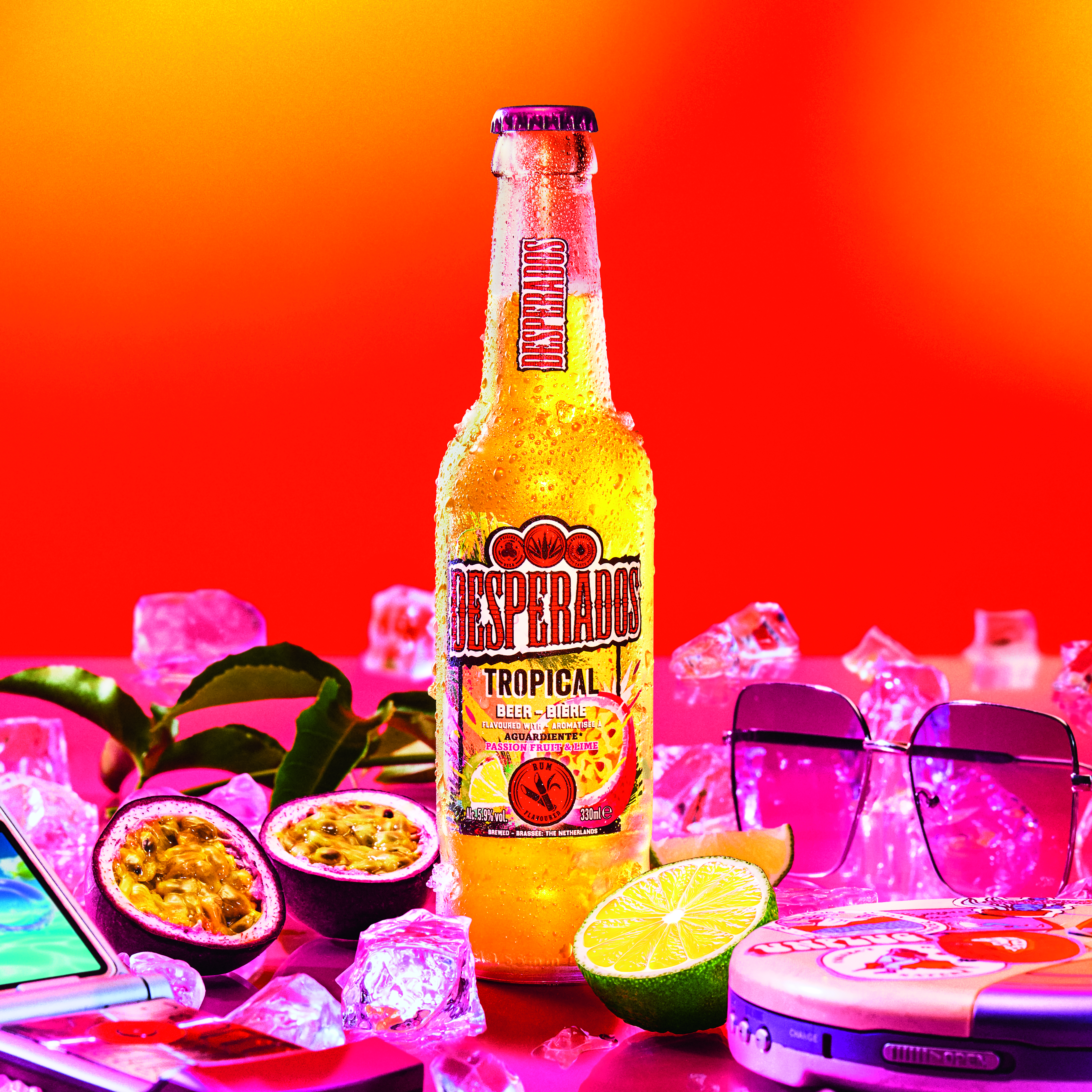 Desperados Productfocused Flavour Productonly Tropical Bottle Imagery 841X841
